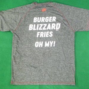 Dairy Queen Staff Medium T-shirt Burger Blizzard Fries Oh My!